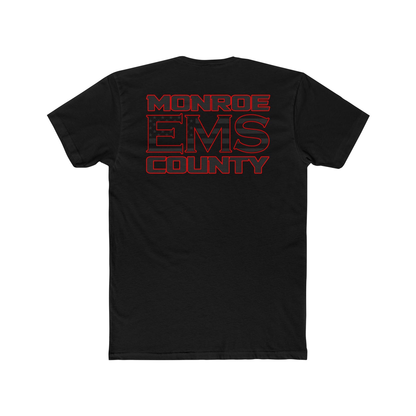 Monroe County Subdued EMS Cotton Crew Tee